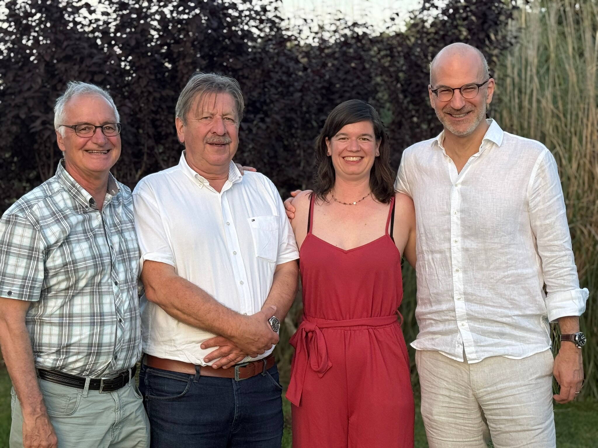 Rolf Marty, Markus Kühner, Laura Kühner, Christian Weber